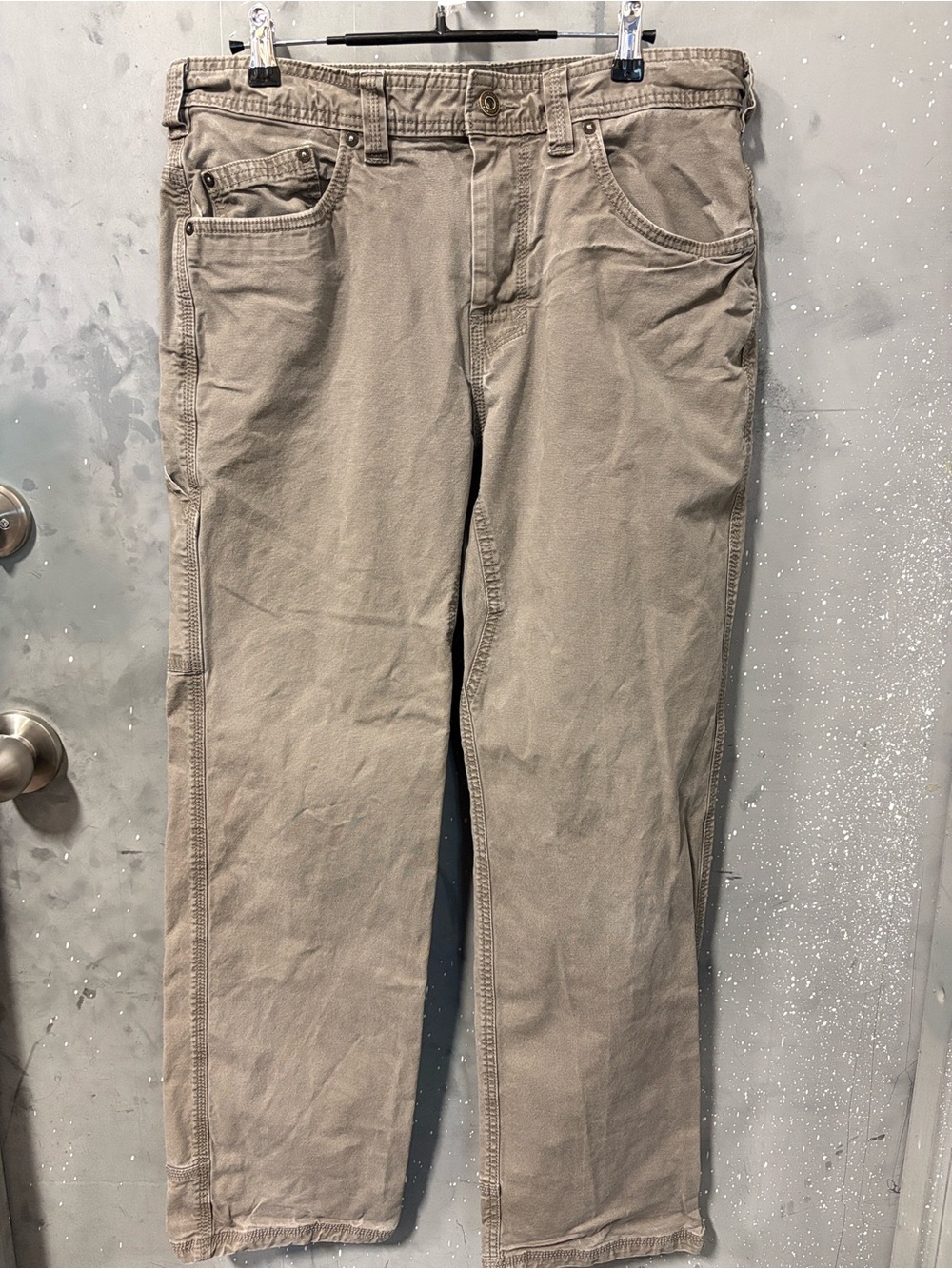 Prana Neutral Khaki Utility Pants 34 in Waist